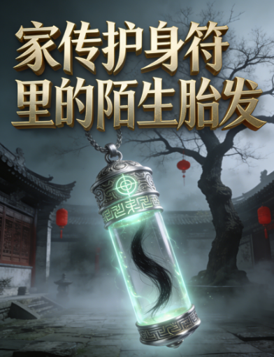 家传护身符里的陌生胎发